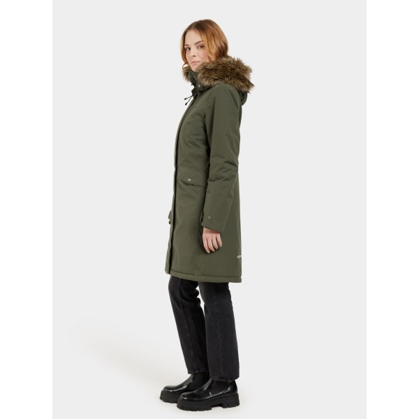 Ženska jakna ERIKA WNS PARKA 3 Deep Green