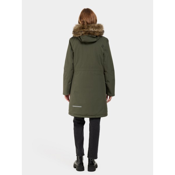 Ženska jakna ERIKA WNS PARKA 3 Deep Green