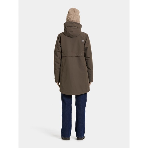 Ženska jakna HELLE WNS PARKA 6 Mocha brown