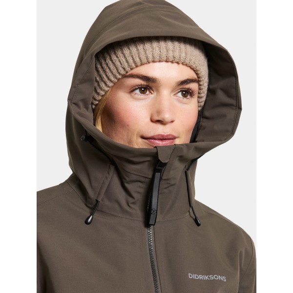 Ženska jakna HELLE WNS PARKA 6 Mocha brown