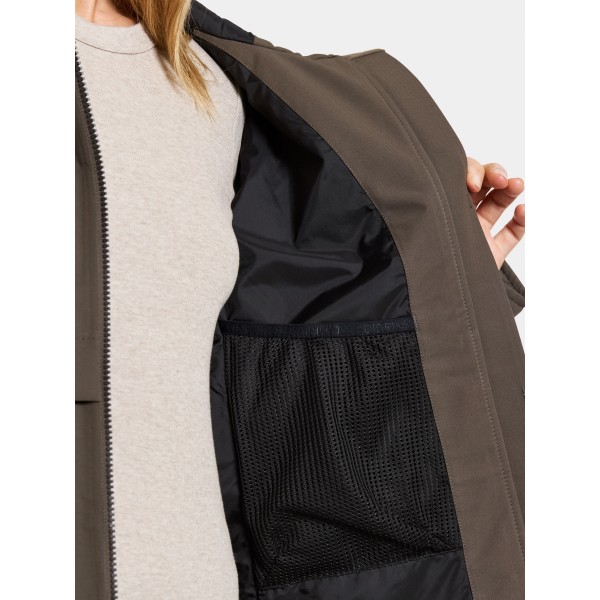 Ženska jakna HELLE WNS PARKA 6 Mocha brown