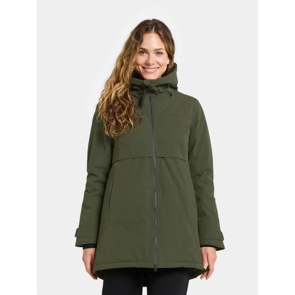 Ženska jakna HELLE WNS PARKA 6 Deep Green
