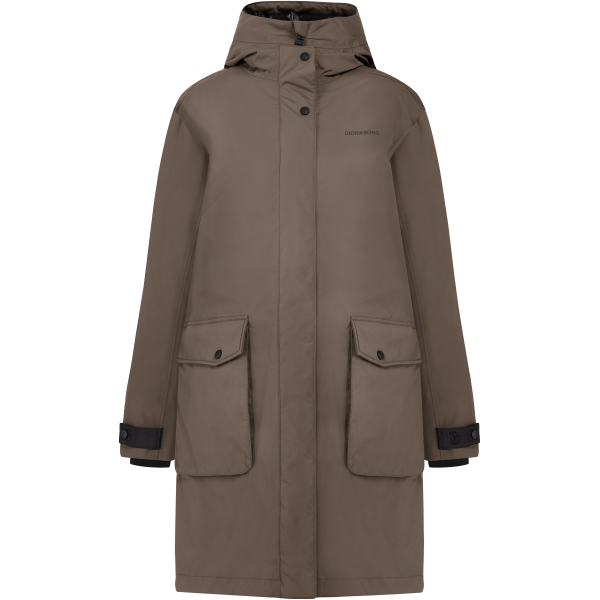 Ženska jakna ILSA WNS PARKA Mocha Brown