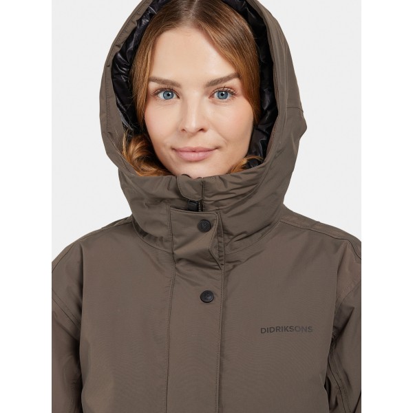 Ženska jakna ILSA WNS PARKA Mocha Brown