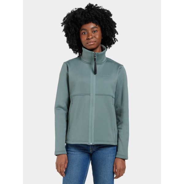 Ženska jopa LEAH FULLZIP Factory blue