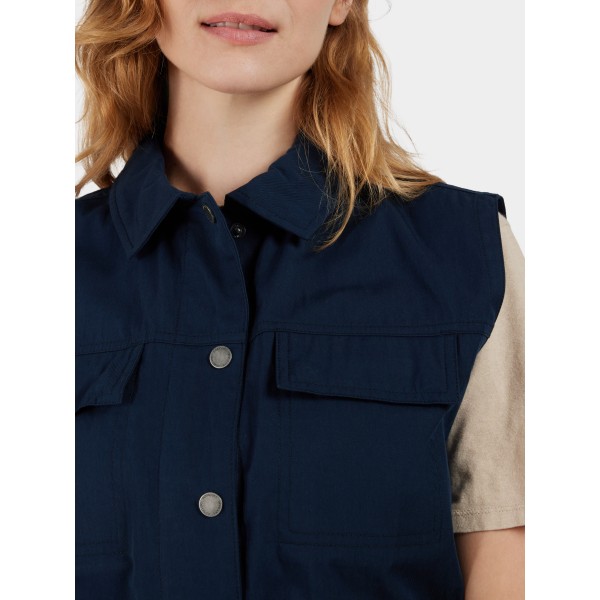 Ženski brezrokavnik NELLIE WNS VEST Dark Nig