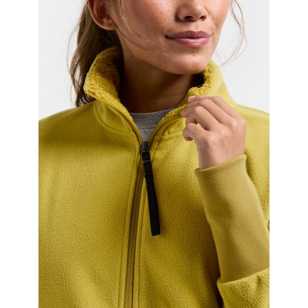 Ženska jopa RONJA WNS FULLZIP Yellow Pollen