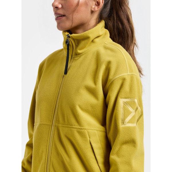 Ženska jopa RONJA WNS FULLZIP Yellow Pollen