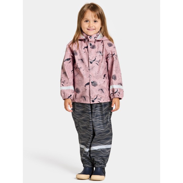 Kišni komplet SLASKEMAN PR KIDS 9 Ocean Soft Pink