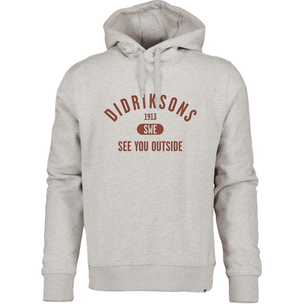 Moški pulover VEN USX HOODIE COLLE Aluminum melange