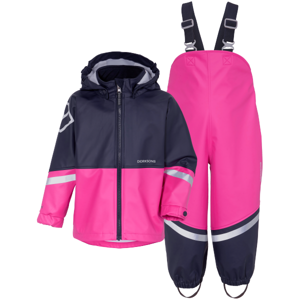 Kišni komplet WATERMAN KIDS SET C Plastic Pink