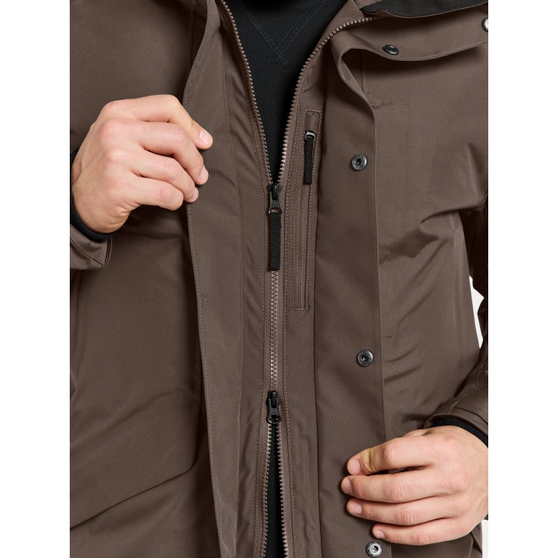 Moška jakna ADAM USX JKT 2 Mocha brown