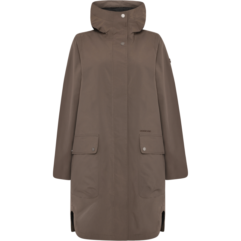 Ženska jakna ADRIA WNS PARKA 2 Mocha Brown