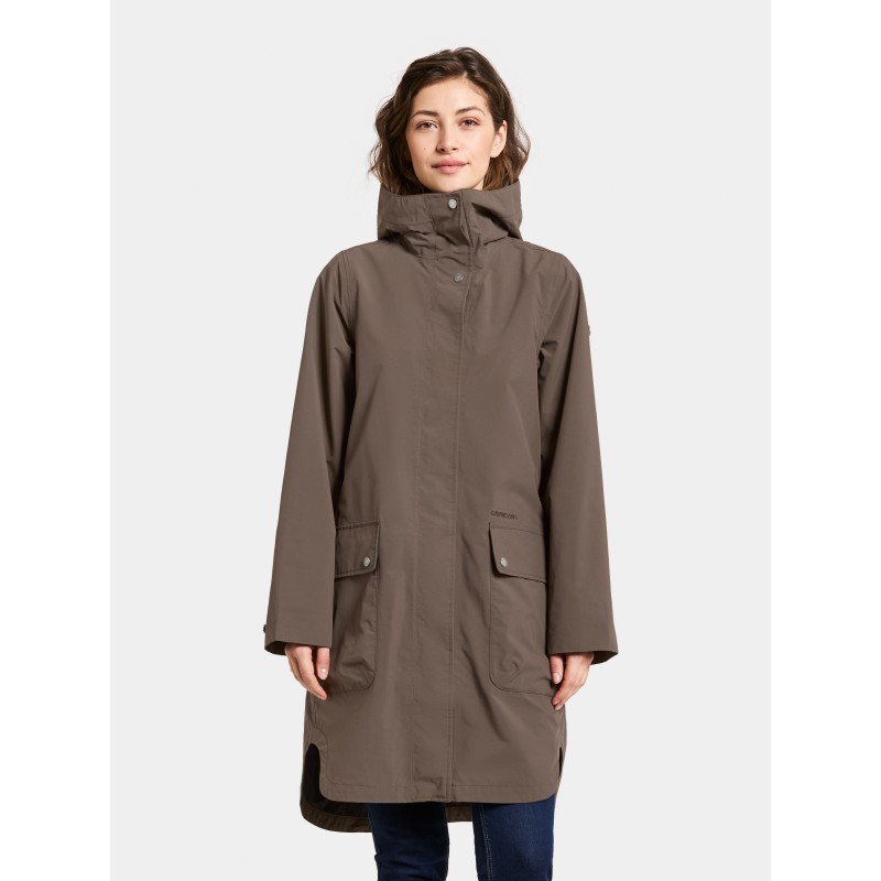 Ženska jakna ADRIA WNS PARKA 2 Mocha Brown