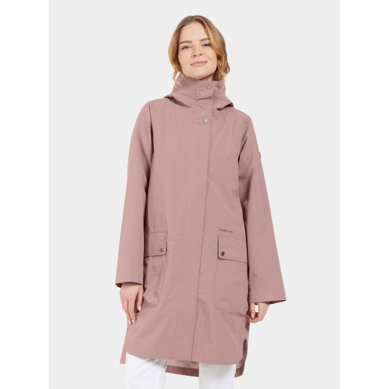 Ženska jakna ADRIA WNS PARKA 2 Faded wine