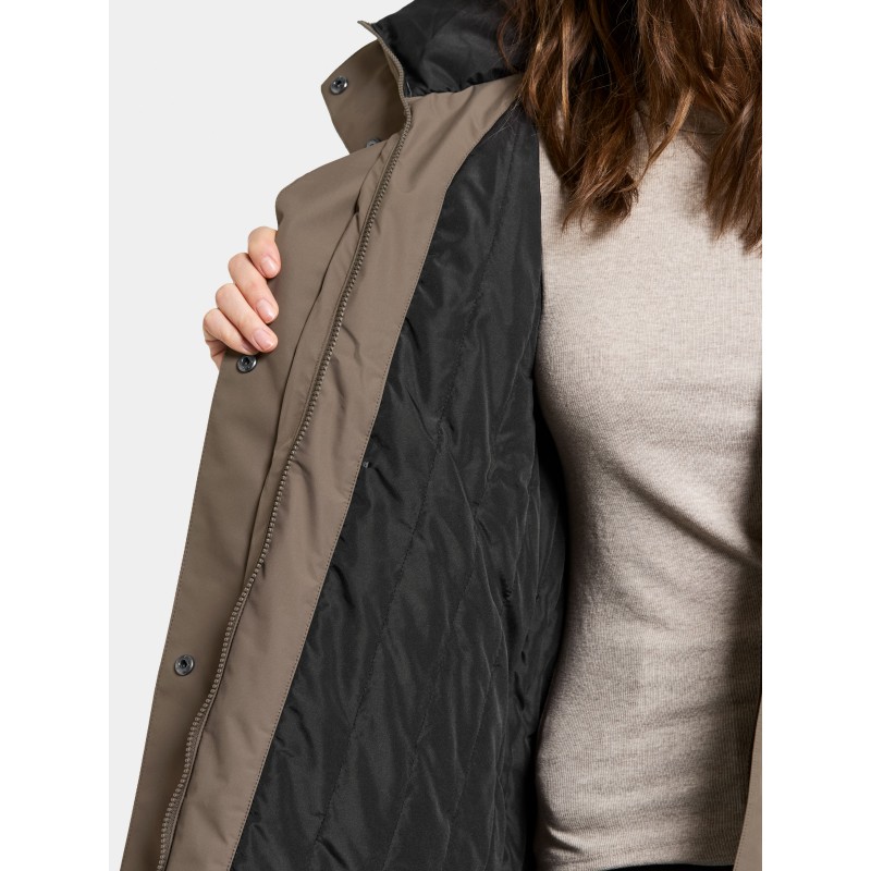 Ženska jakna AIKO WNS PARKA 2 brown