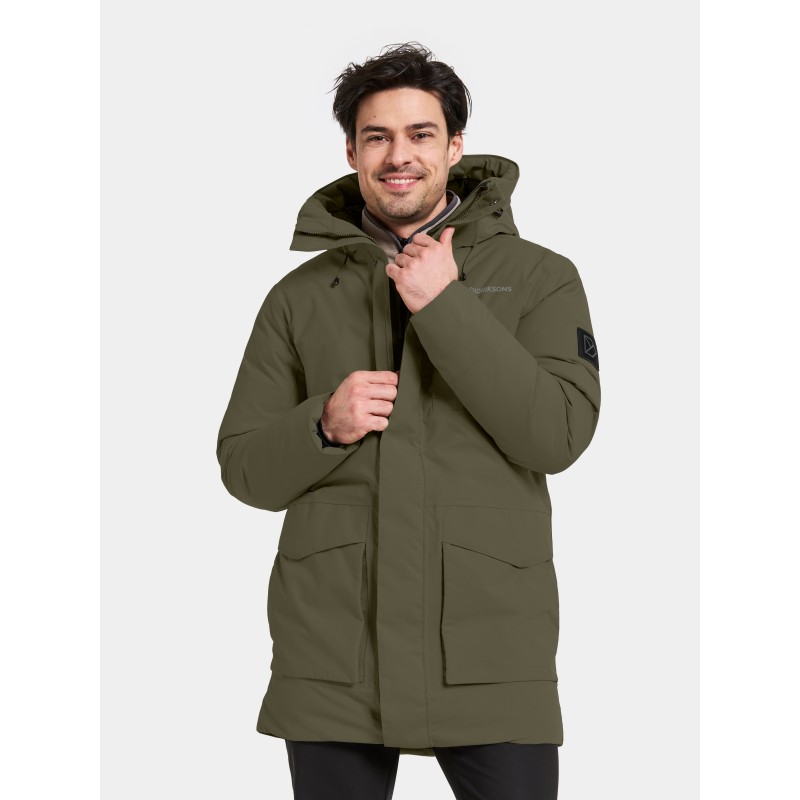 Moška jakna AKILLES USX PARKA 2 Deep Green