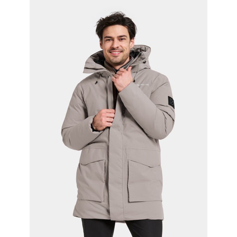 Muška jakna AKILLES USX PARKA 2 Ash brown