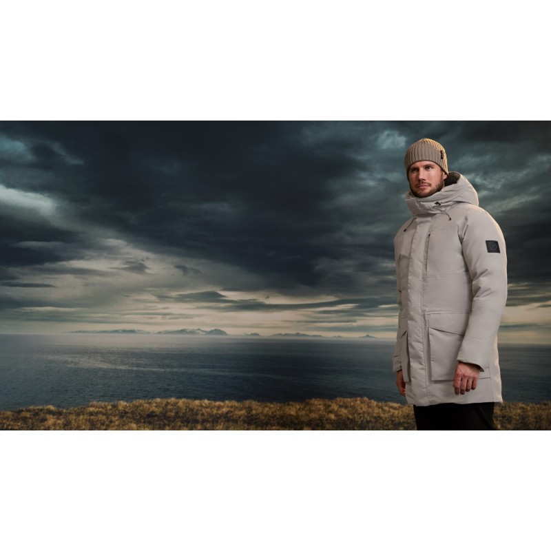 Muška jakna AKILLES USX PARKA 2 Ash brown