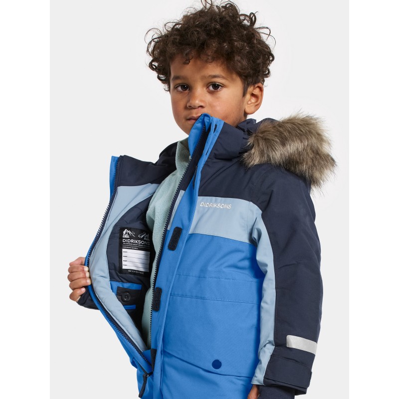 Otroški kombinezon BJÄRVEN KDS COVER 4 Sapphire Blue