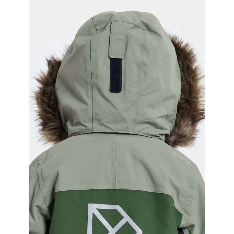 Otroški kombinezon BJÄRVEN KDS COVER 4 Light Moss