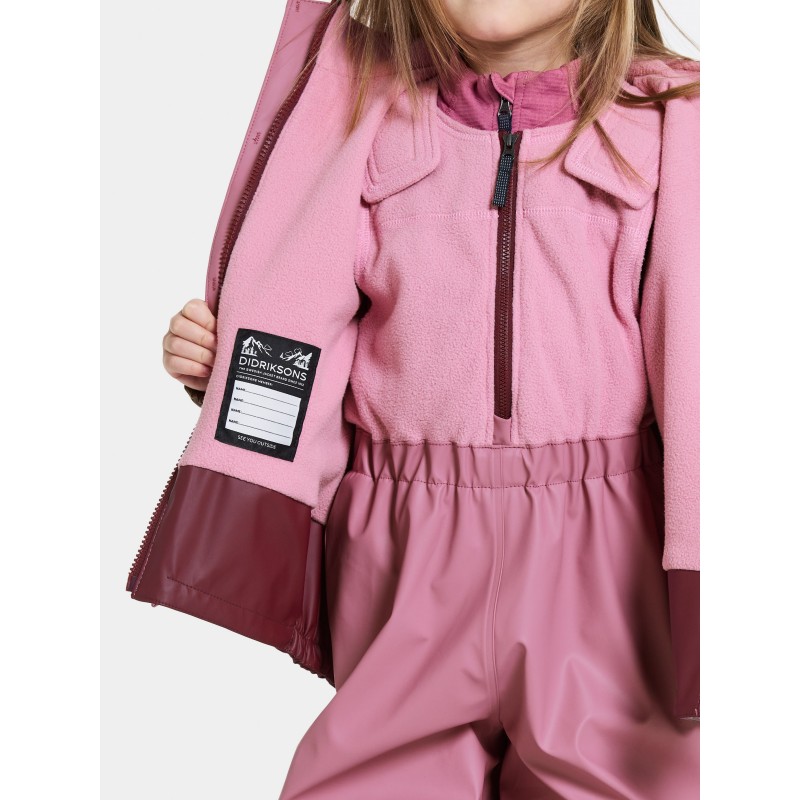Kišni komplet BOARDMAN KIDS SET 12 Heather Pink