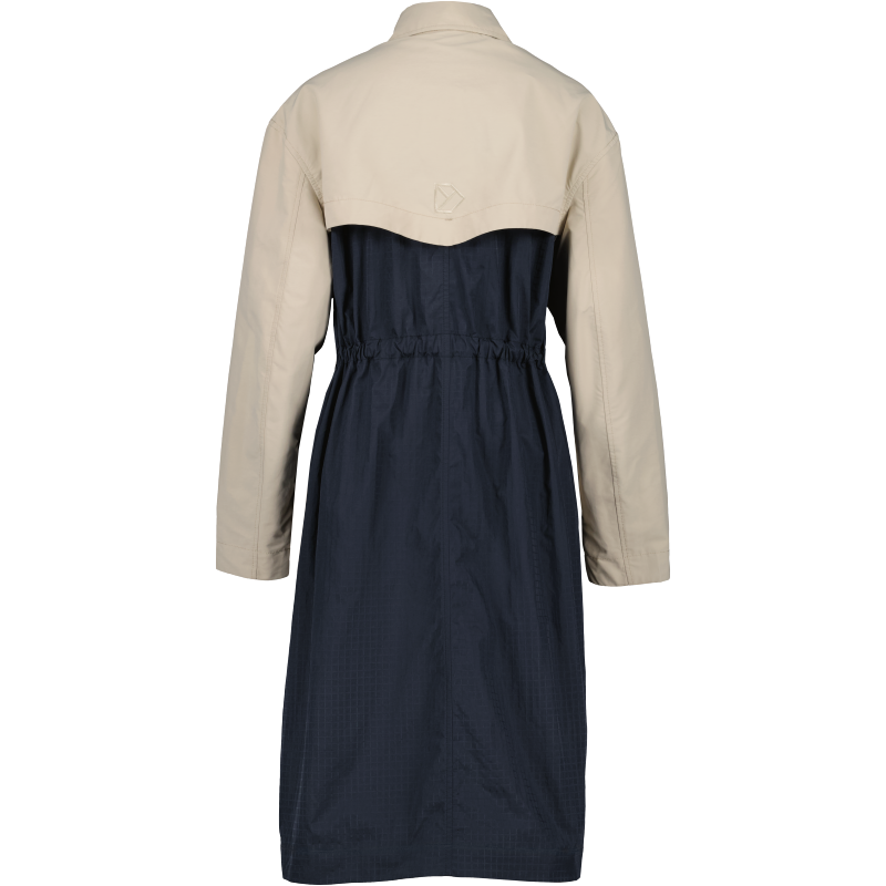 Ženski kaput BONNIE COAT Beige/Dk Blue