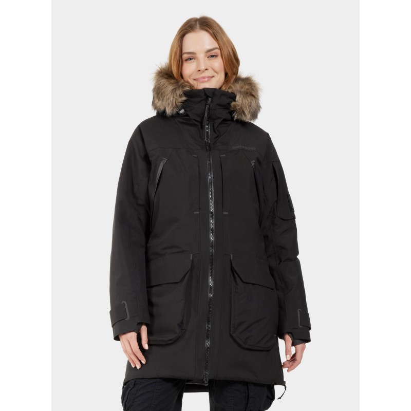 Ženska jakna CERES WNS PARKA Crna