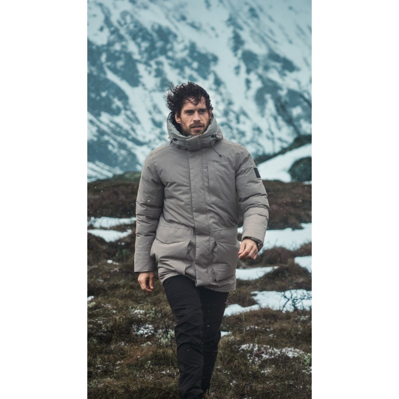 Muška jakna AKILLES USX PARKA 2 Ash brown