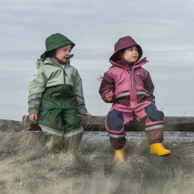 Kišni komplet WATERMAN KIDS SET 12 Pine Green