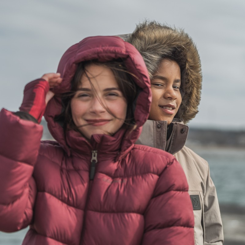 Otroška jakna SCORIA KIDS PARKA  Anemon Red