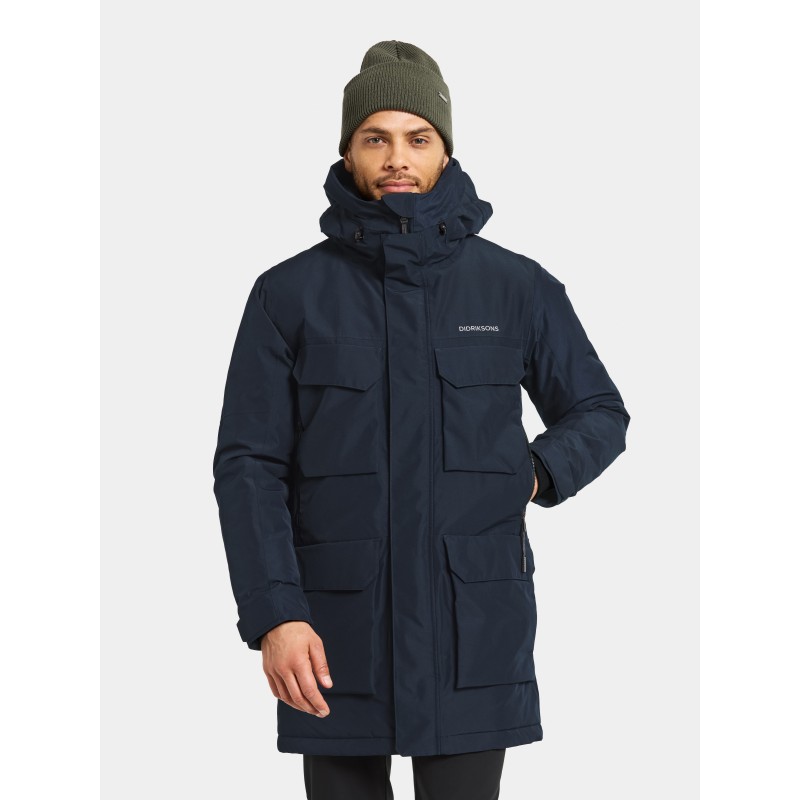 Moška jakna DREW USX PARKA 8 Dark Night Blue