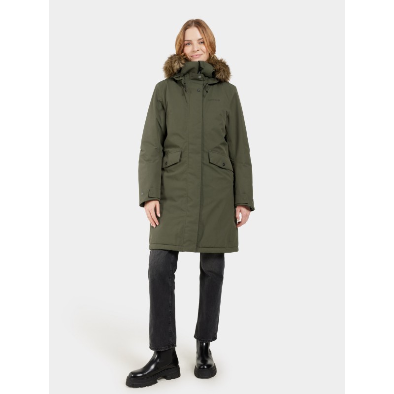 Ženska jakna ERIKA WNS PARKA 3 Deep Green