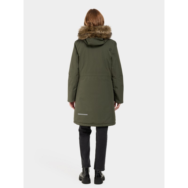 Ženska jakna ERIKA WNS PARKA 3 Deep Green