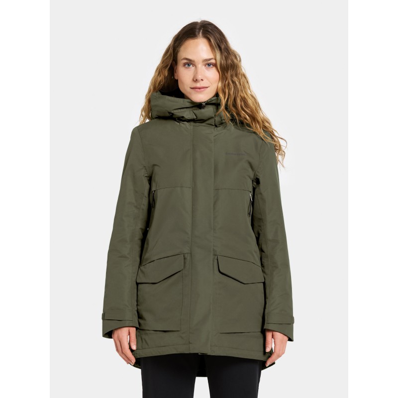 Ženska jakna FRIDA WNS PARKA 7 Deep Green