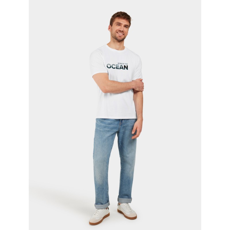 Moška majica HARALD USX T-SHIRT O Snow whit