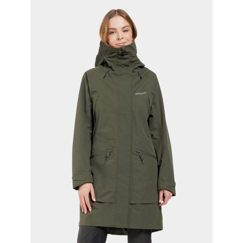 Ženska jakna ILMA WNS PARKA 8 Deep Green