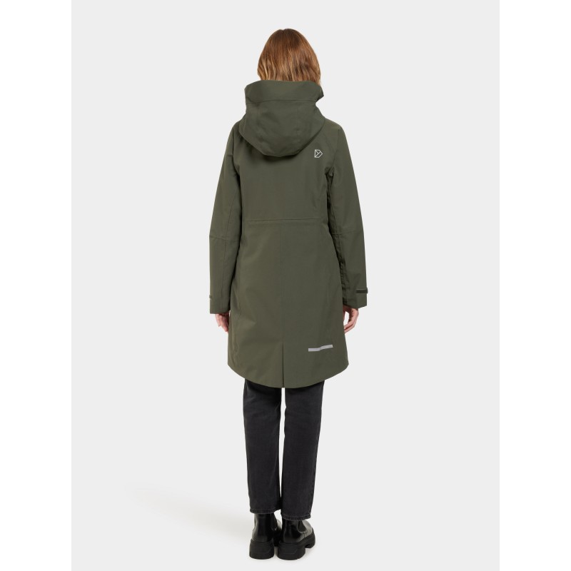 Ženska jakna ILMA WNS PARKA 8 Deep Green