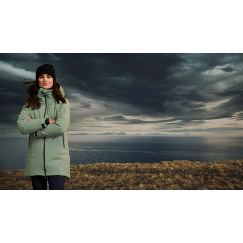 Ženska jakna MARGET WNS PARKA Light moss