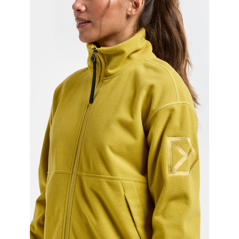 Ženska jopa RONJA WNS FULLZIP Yellow Pollen