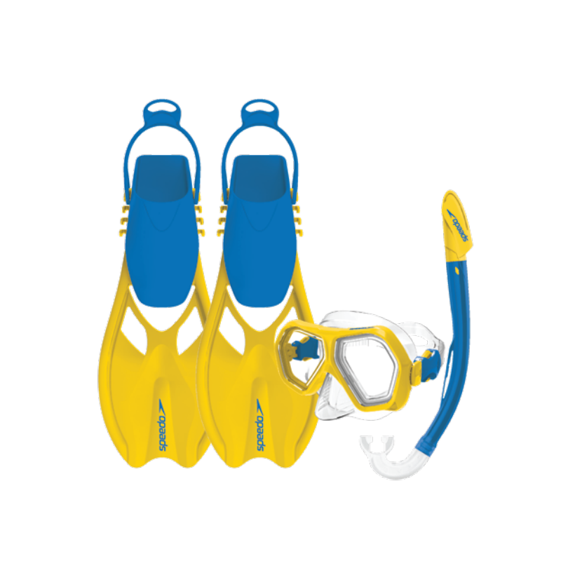 Otroški set za potapljanje LEISURE JR DUAL LENS AND FINS SET