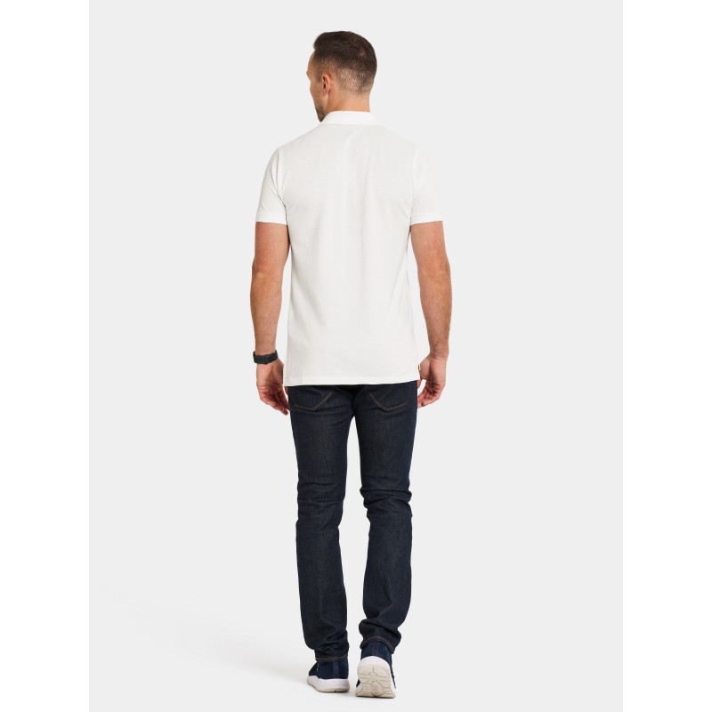 Muška majica VILLE USX PIKE 3 Snježno bijela