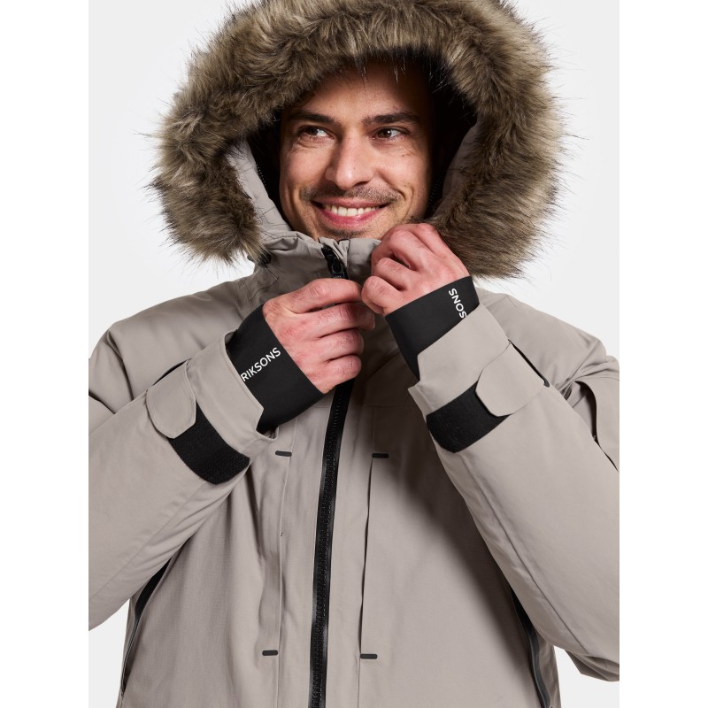 Muška jakna ZEUS USX PARKA 2 Ash Brown